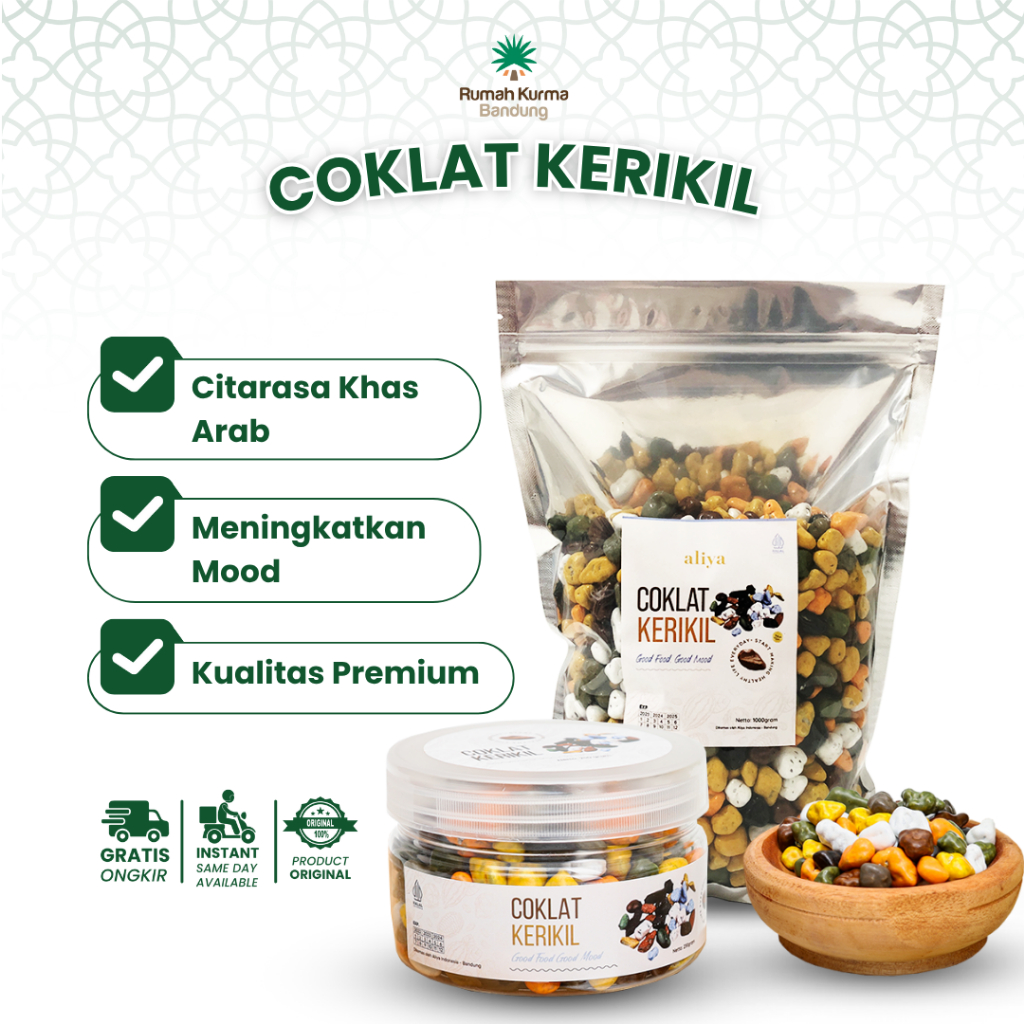 

Coklat Batu Kerikil - Cokelat Krikil Cemilan Oleh-Oleh Haji Umroh - Coklat Arab Turki