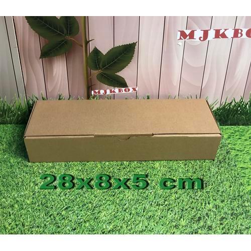 

Kardus karton uk. 28 x 8 x 5 cm...die cut box kotak Souvenir -dll