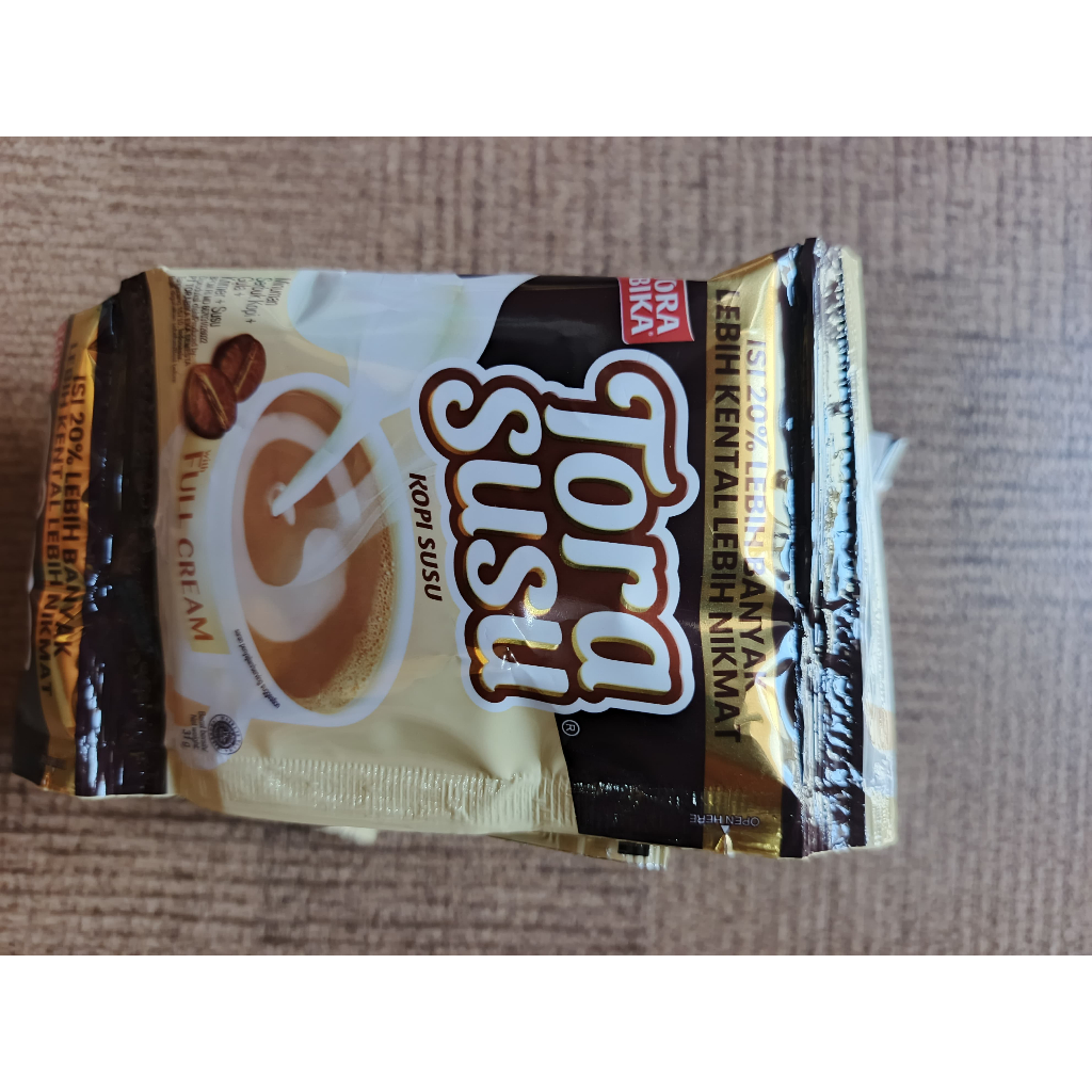 

Torabika Tora Susu Tora Mocca Capucino Full Cream 1 Renceng isi 10 Sachet Tama - Store