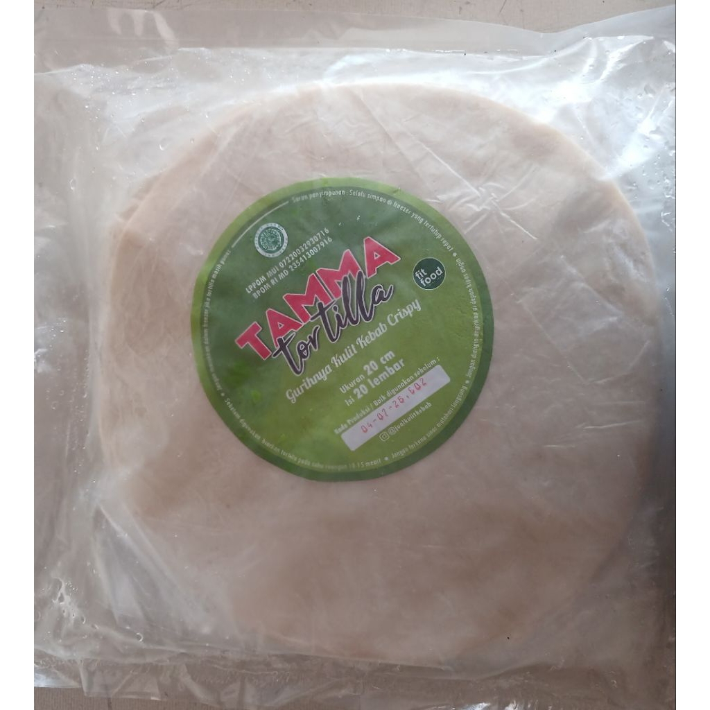 

tortila tamma kecil ukuran 20 cm