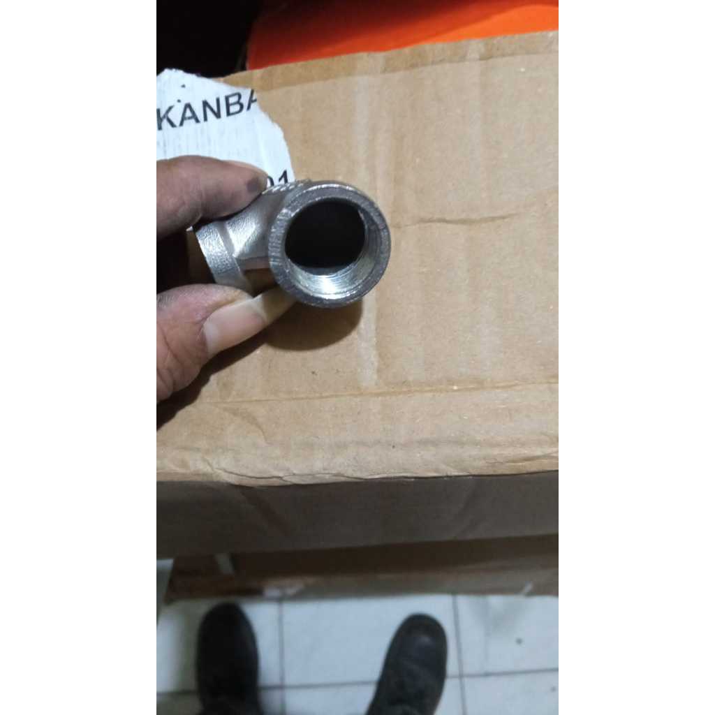 Elbow stainless steel / elbow ss drat / elbow drat dalam stainless 1/2 inch