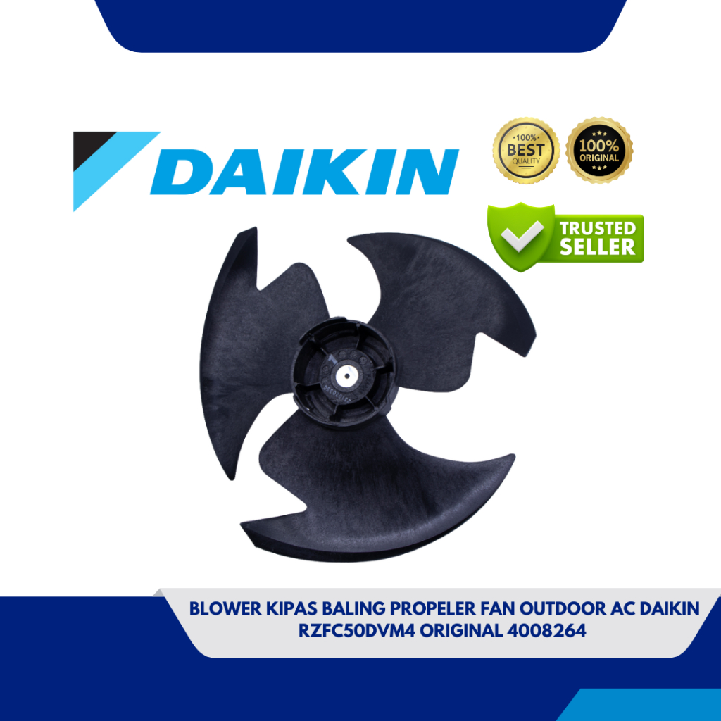 BLOWER KIPAS BALING PROPELER FAN OUTDOOR AC DAIKIN RZFC50DVM4 ORIGINAL 4008264