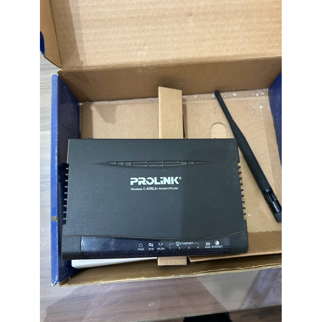 [PROLINK] Modem Wireless Router Hurricane 6300G Bekas