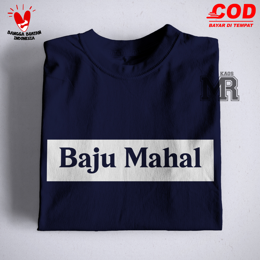 Baju Mahal -  Kaos - Baju - T-Shirt - Pakaian - Murah - Pria - Wanita - COD
