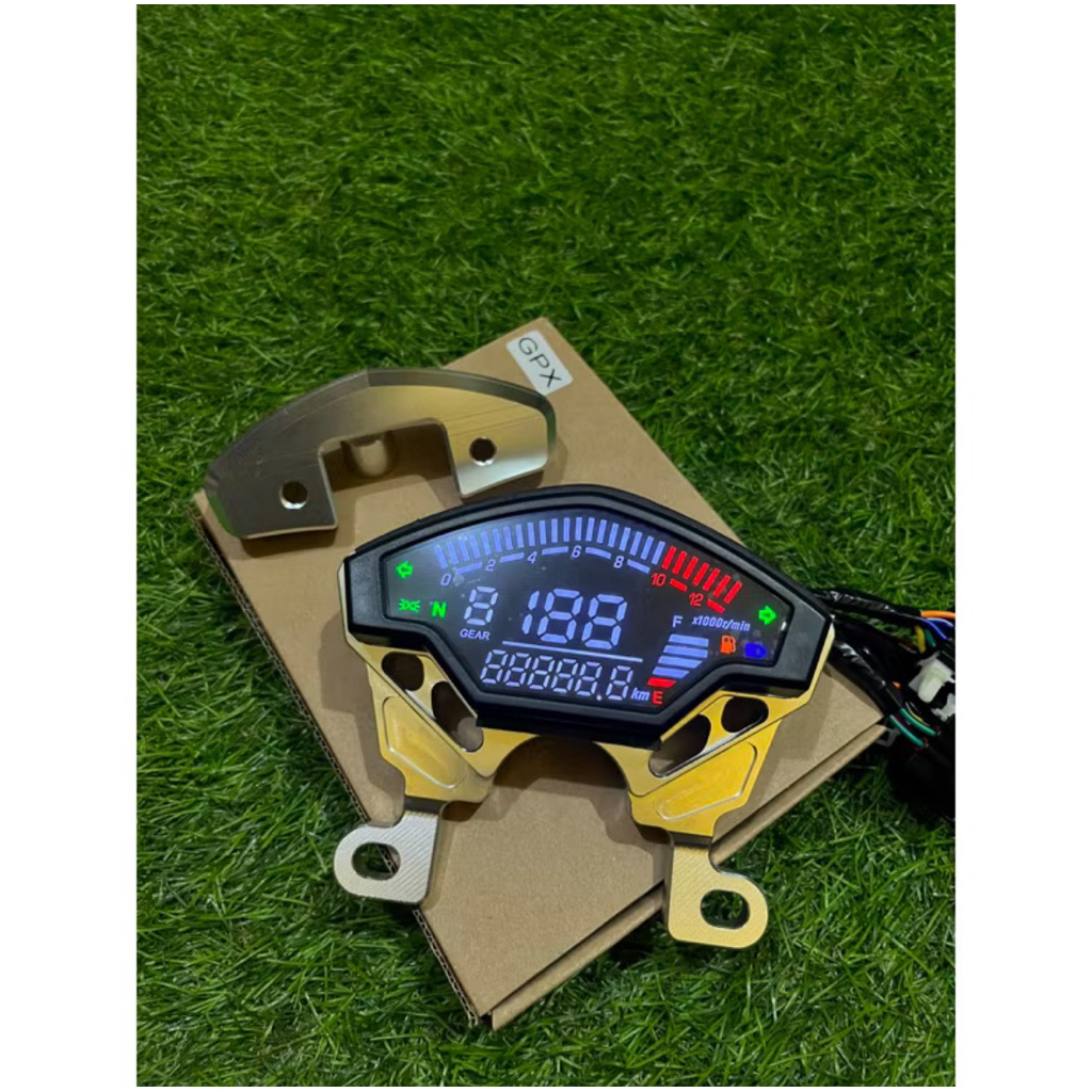 spedo gpx spedometer gpx set breket spedo digital gpx