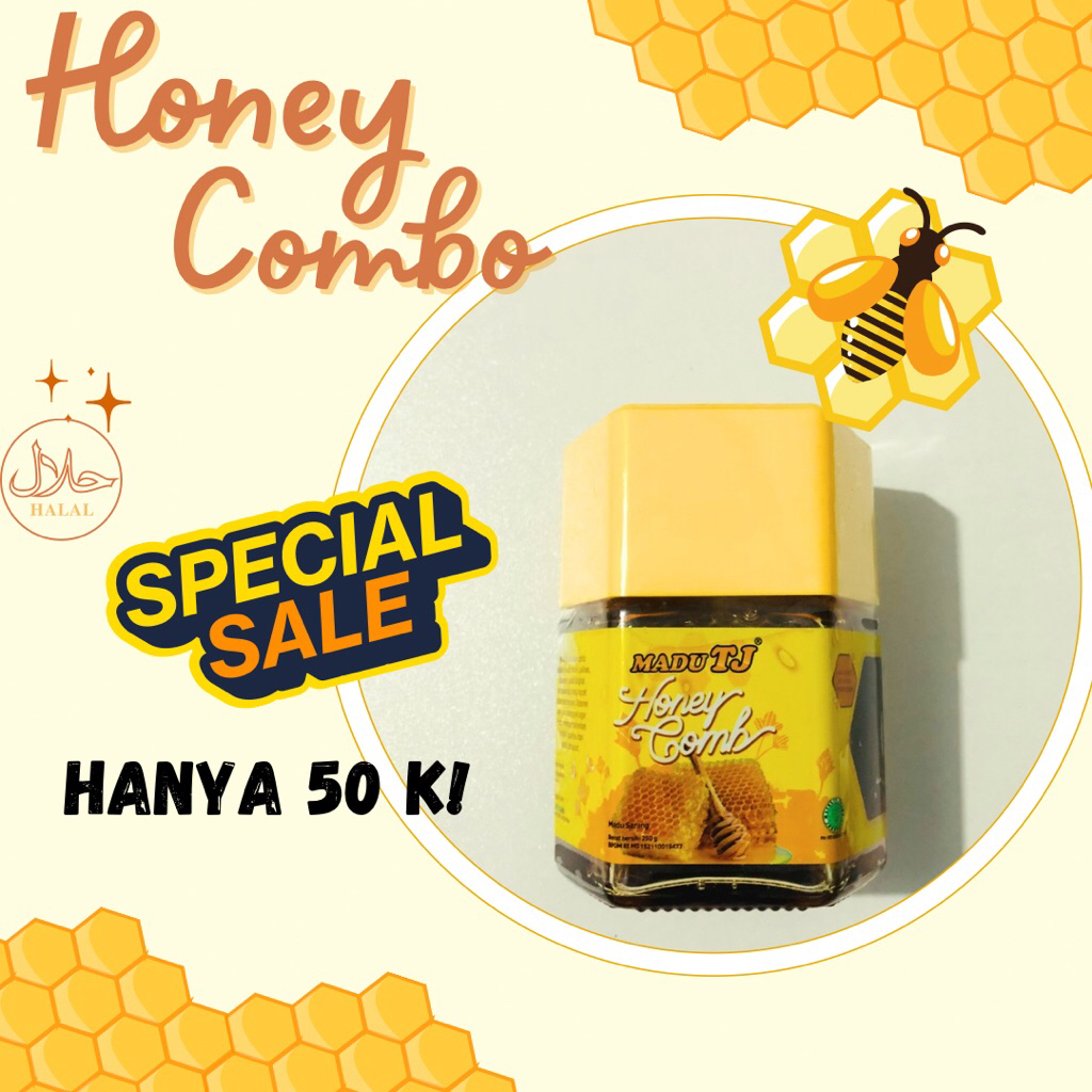 

Madu TJ. HoneyCombo 250 gr