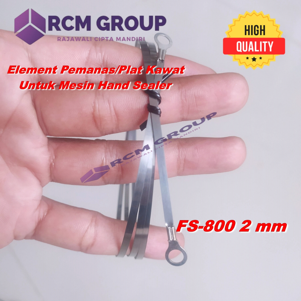 Plat Kawat Pemanas Mesin Press Hand Sealer Lebar 2mm Elemen Pemanas Hand Sealer FS-800