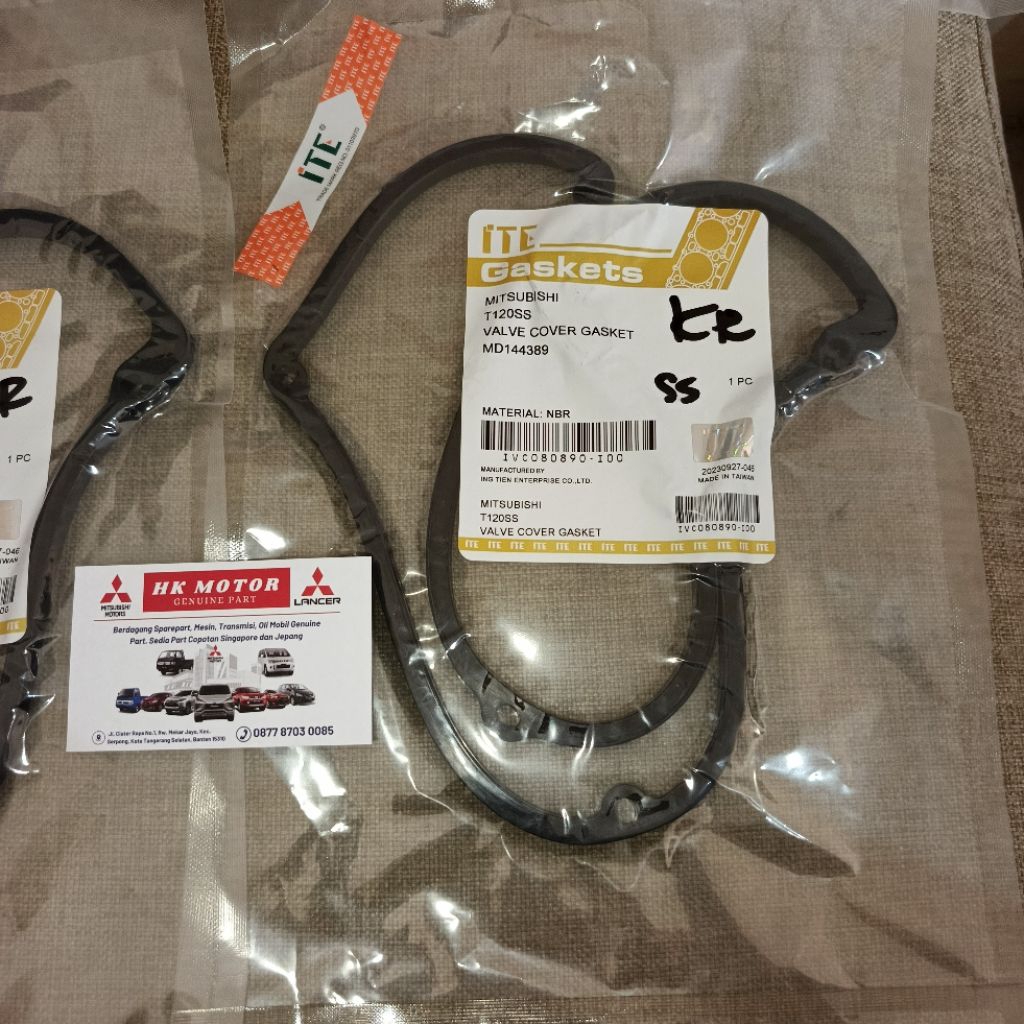 VALVE COVER GASKET PACKING TUTUP KLEP MITSUBISHI T120SS MEREK ITE
