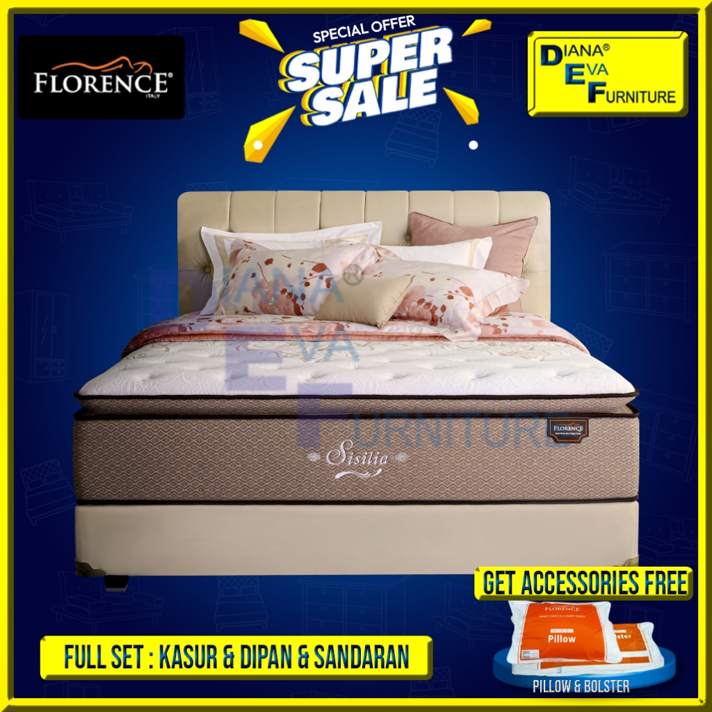 Florence Sisilia Set Kasur Springbed
