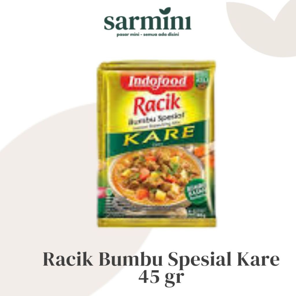 

Racik Bumbu Indofood Spesial Kare 45gr