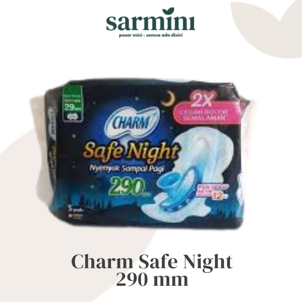 Softex Charm safe night 290 isi 5 pcs