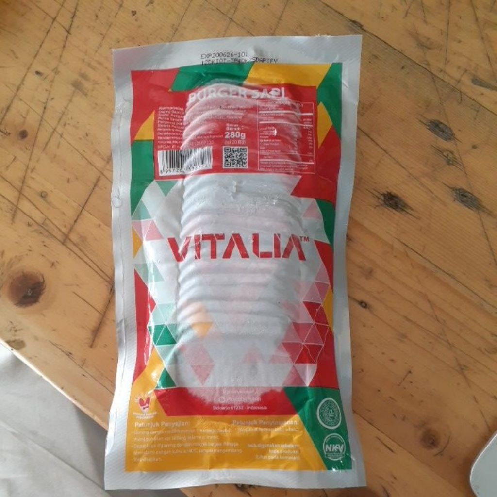 

VITALIA BURGER SAPI MINI 280GR