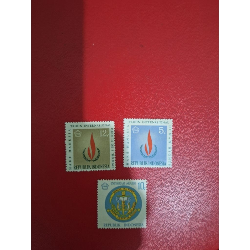 

perangko lama integrasi abri dan hak asasi manusia