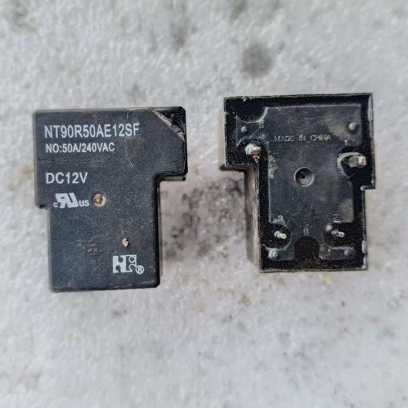 RELAY KODOK 50A AC240V DC12V PIN 4