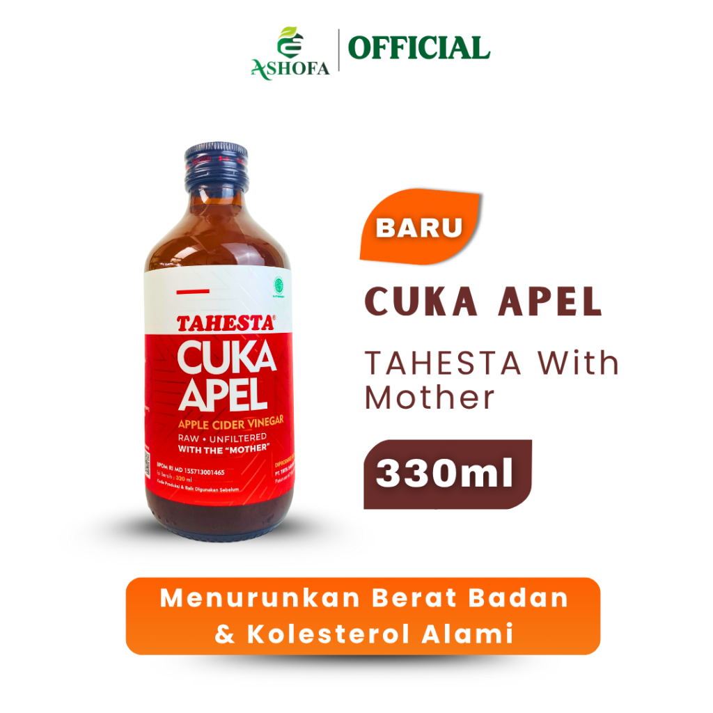 

Cuka Apel With Mother TAHESTA Untuk Diet Kesehatan Alami