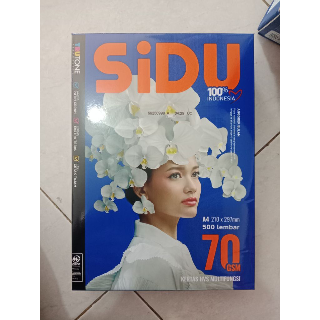 

Kertas HVS Sidu A4 70Gsm