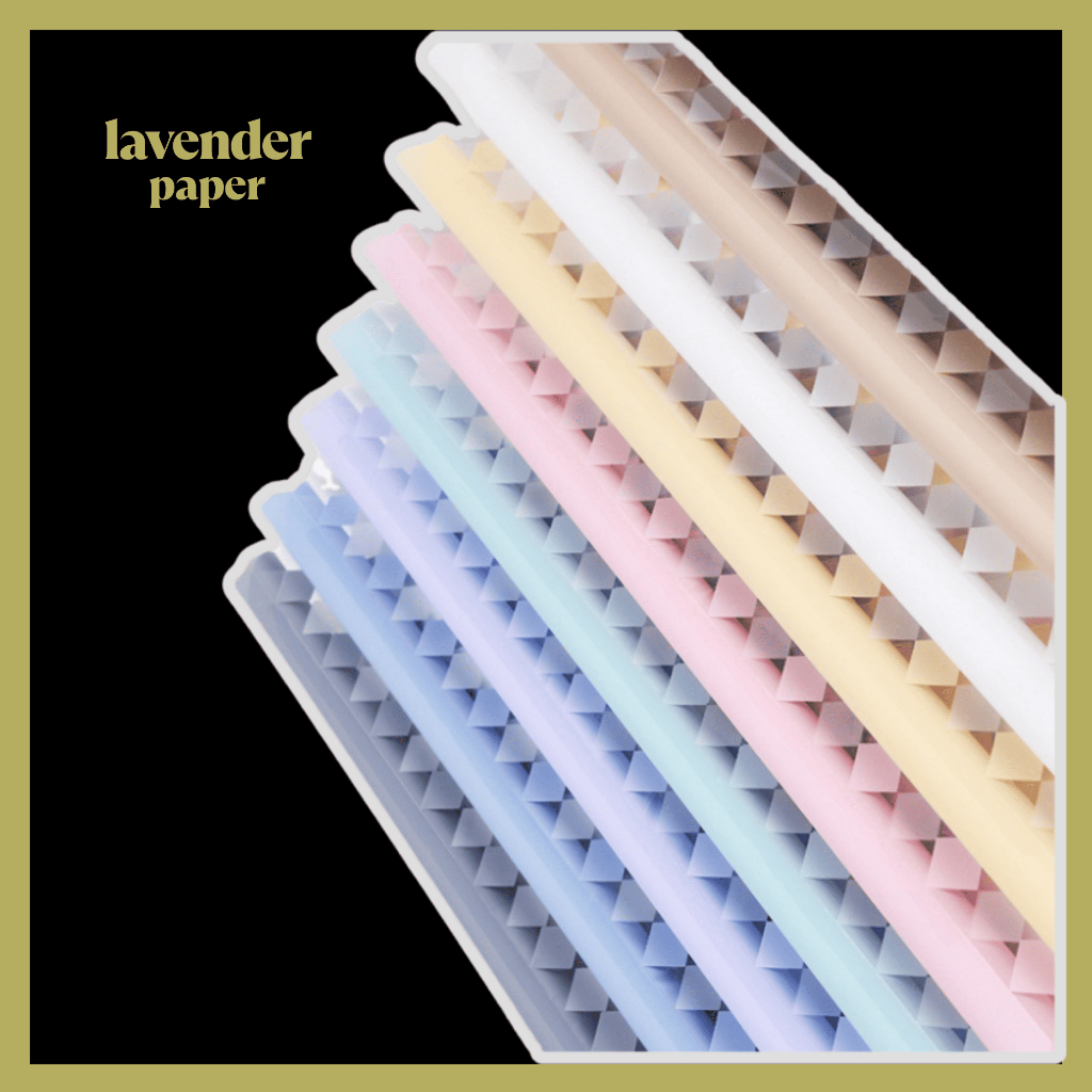 

Isi 20 LEMBAR Flower Wrapping Paper Rubik's Cube Kertas Buket Bunga Kotak Kotak Transparan Cellophane KB078