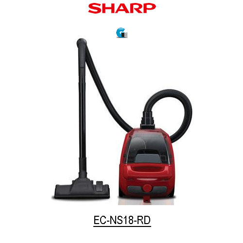Sharp 450 watt Bagless Vacuum Cleaner EC-NS18