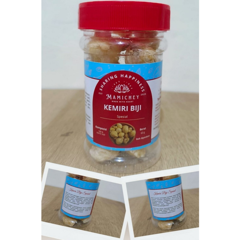 

MAMICHEY Kemiri Biji Spesial - Jadikan dapur estetikmu makin cantik