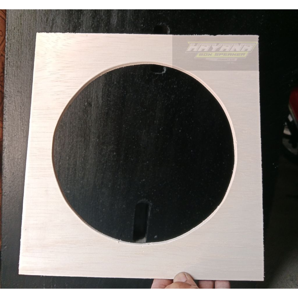 lubang speker 8 inch single