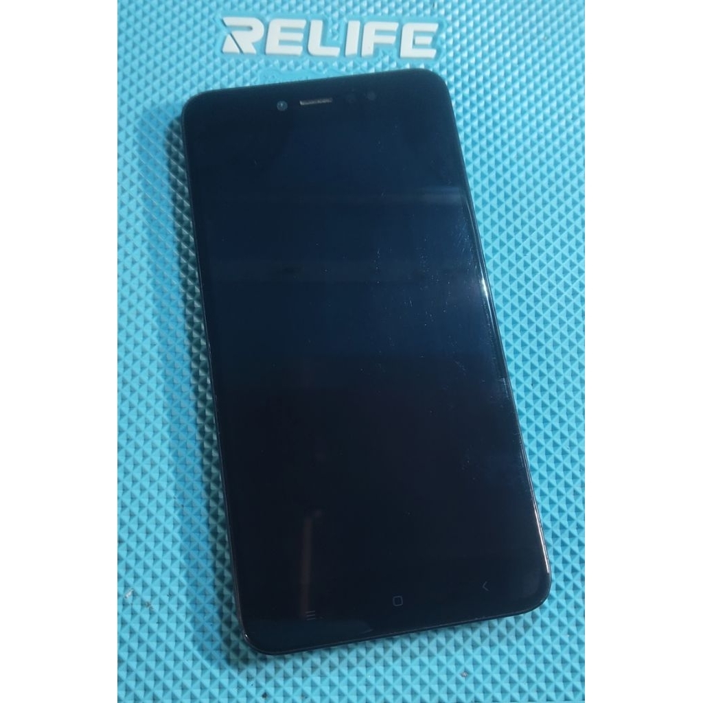 LAYAR LCD TOUCHSCREEN FRAME XIAOMI REDMI NOTE 5A PRIME SIDIK JARI ORI COPOTAN SECOND