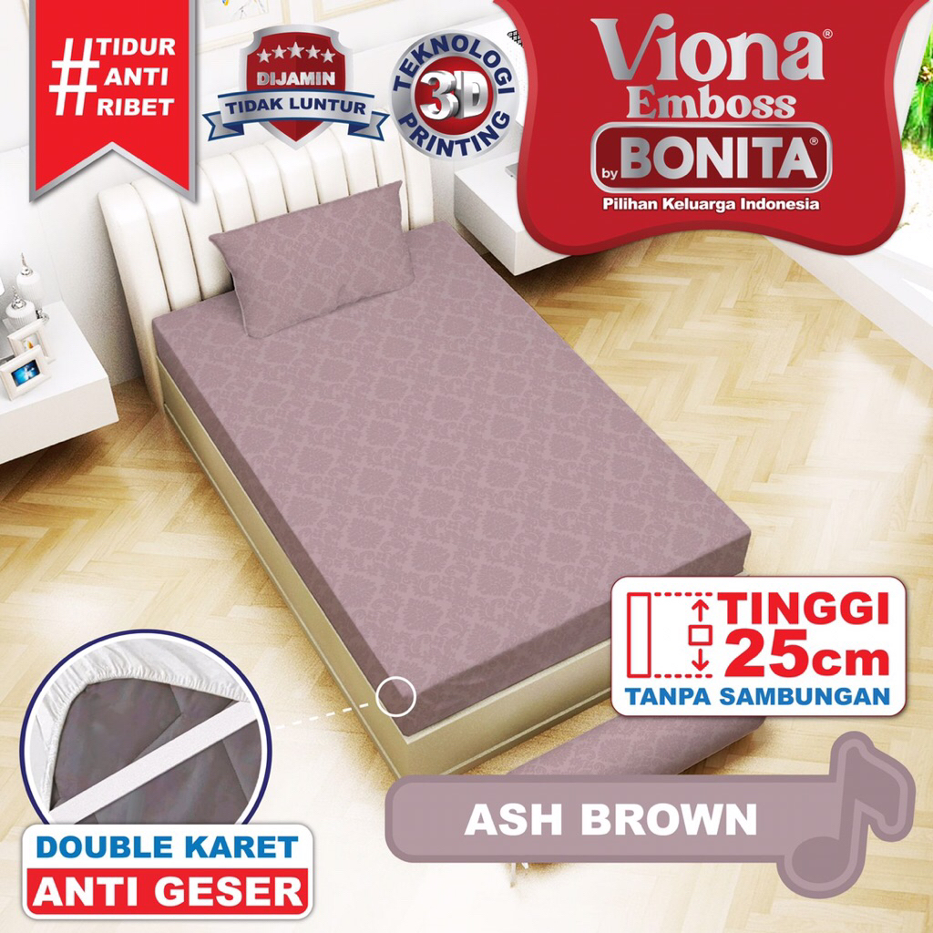 SPREI BONITA VIONA UKURAN 120x200