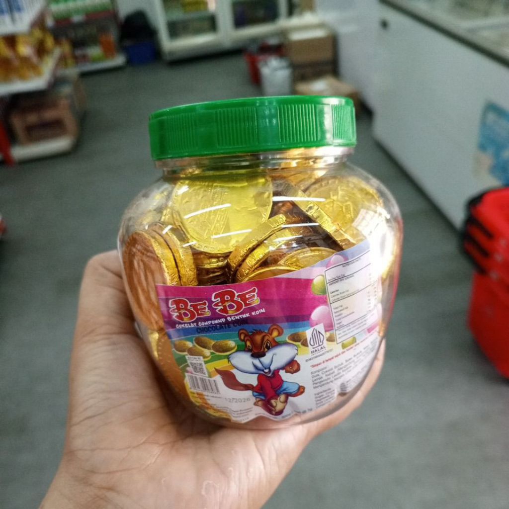 

coklat koin emas bebe isi 100pc