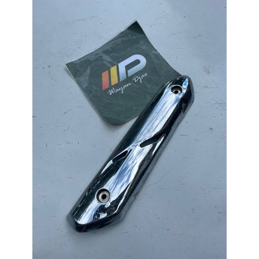 Tutup tameng knalpot yamaha jupiter z robot original bekas