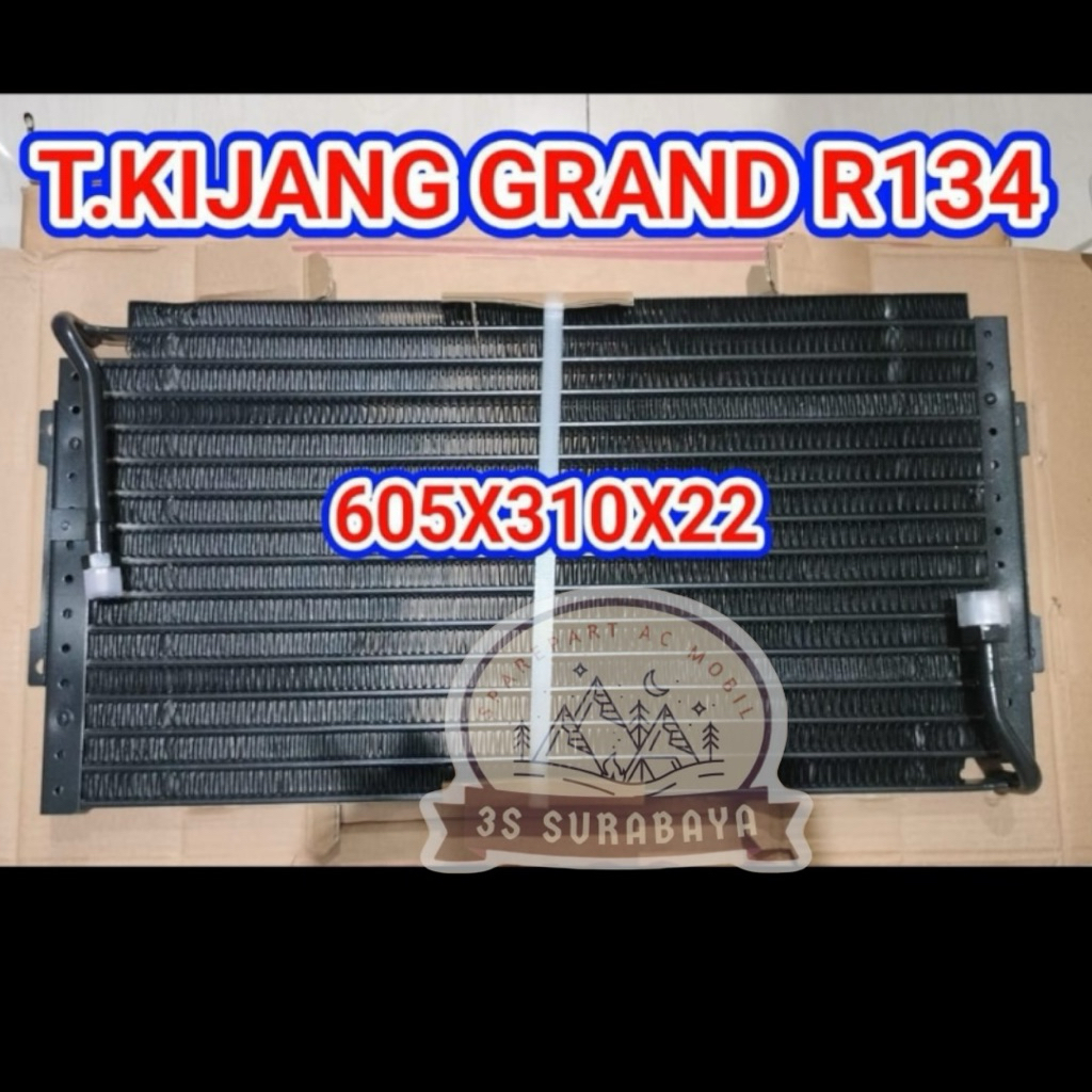 Kondensor Kijang Grand R134 Ac mobil Condensor Toyota Ac mobil (Baru/New)