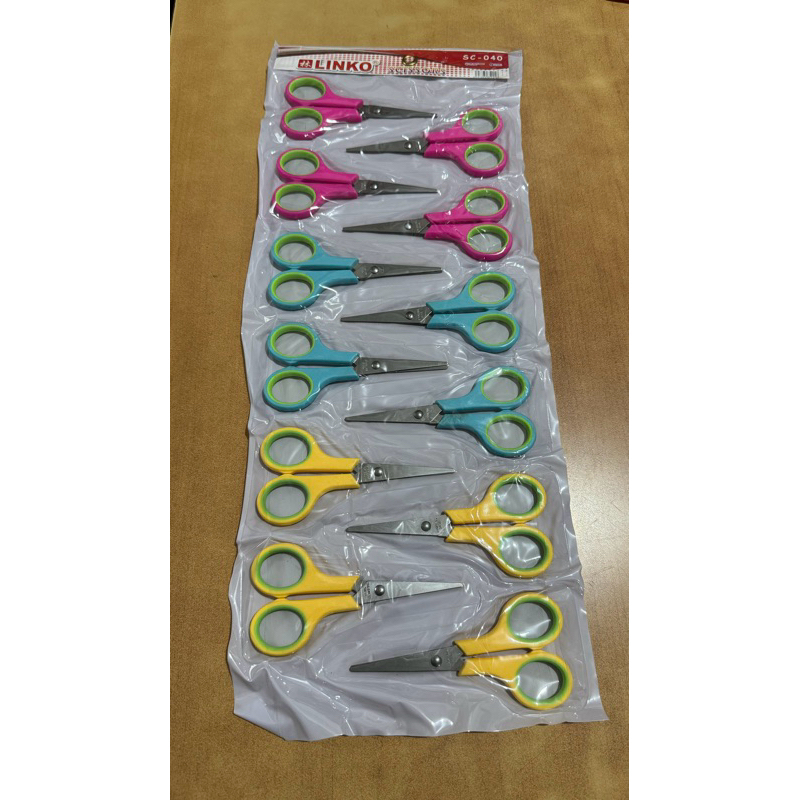

Gunting Kecil Tajam dan Anti Karat LINKO SC-040 dan YUKINAWA YS-OSS (1 RENTENG isi 12 PCS)