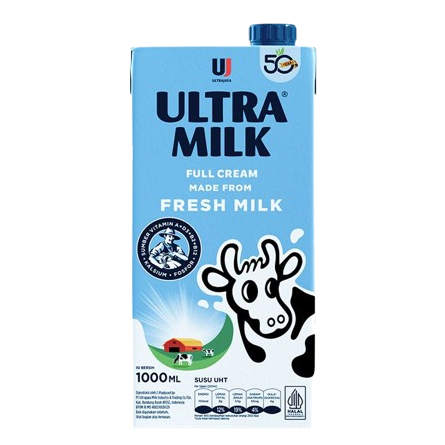 

ULTRA MILK FULL CREAM UHT 1 L 8998009010613