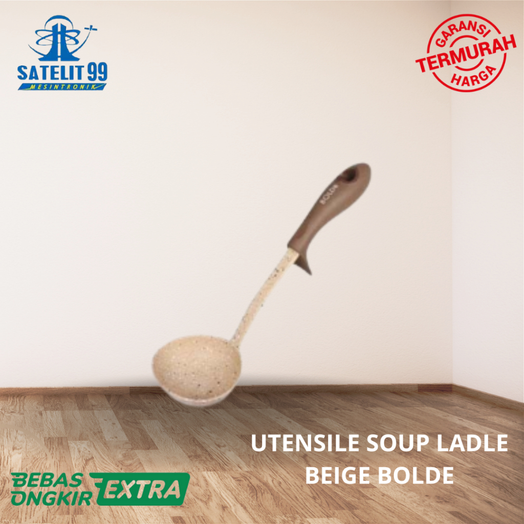 UTENSILE SOUP LADLE BEIGE BOLDE