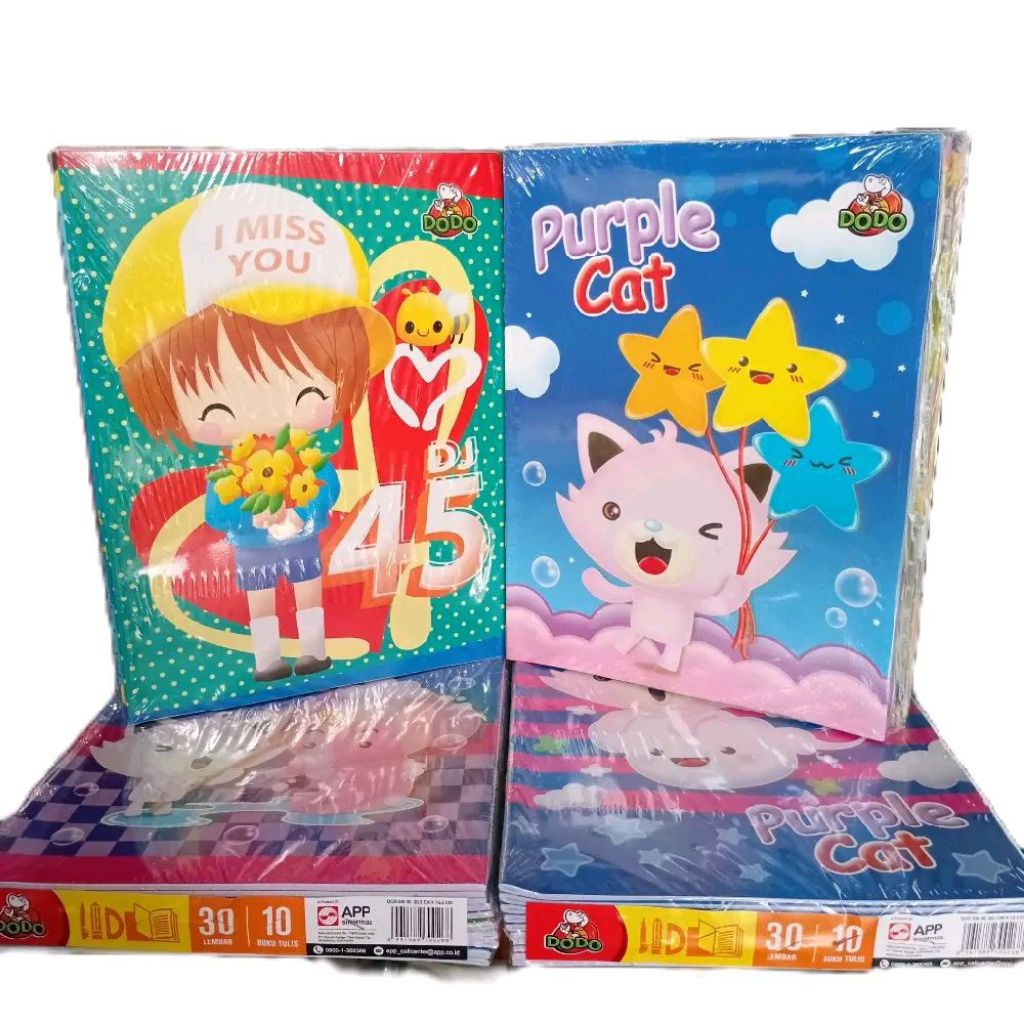 

10pcs BUKU TULIS DODO ISI 30 LEMBAR TERMURAH!! BUKU TULIS SEKOLAH TERMURAH MERK DODO ISI 30 LEMBAR 10pcs