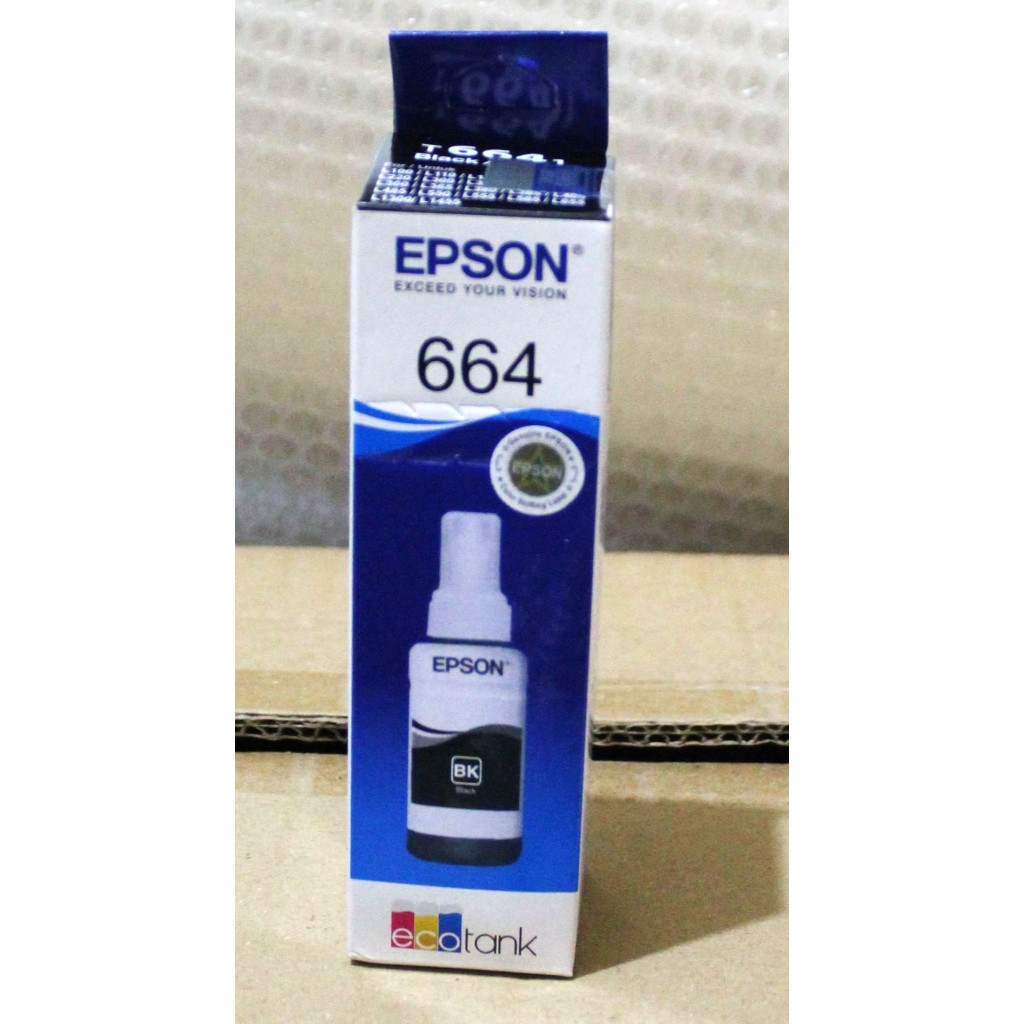 TINTA EPSON PREMIUM 664 HITAM ( B ) L120, L210, L360, L485