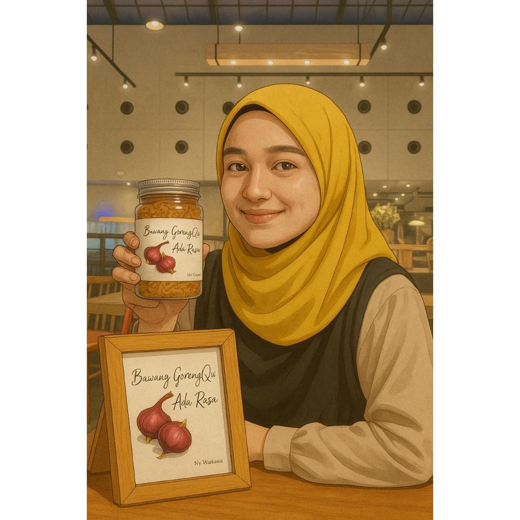 

Bawang Goreng Qu ada rasa