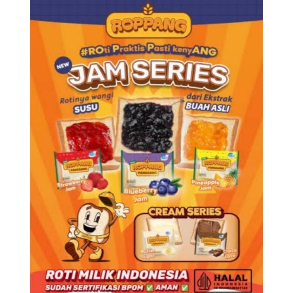 

ROPPANG PANGGANG JAM & CREAM SERIES
