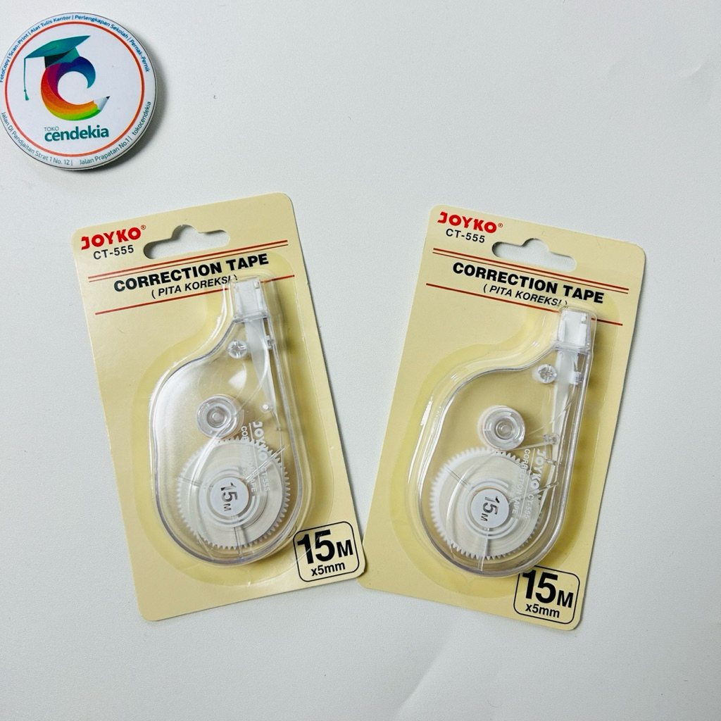 

Correction Tape Tip-x Kertas JOYKO CT-555 5mm x 15m