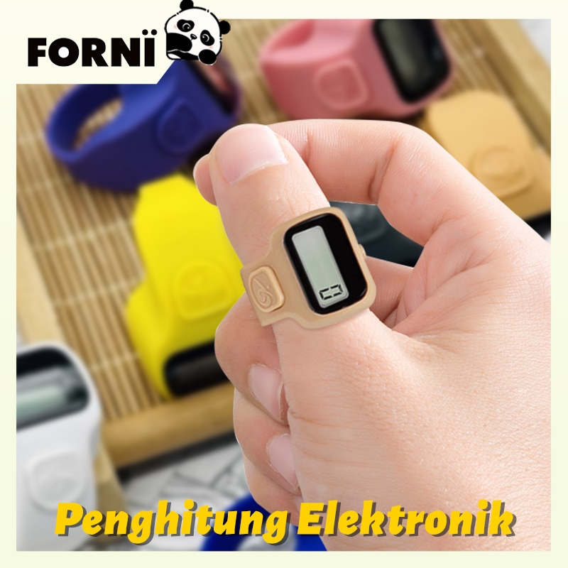 Tasbih digital led mini alat penghitung Dzikir alat hitung digital tally JXN 8016