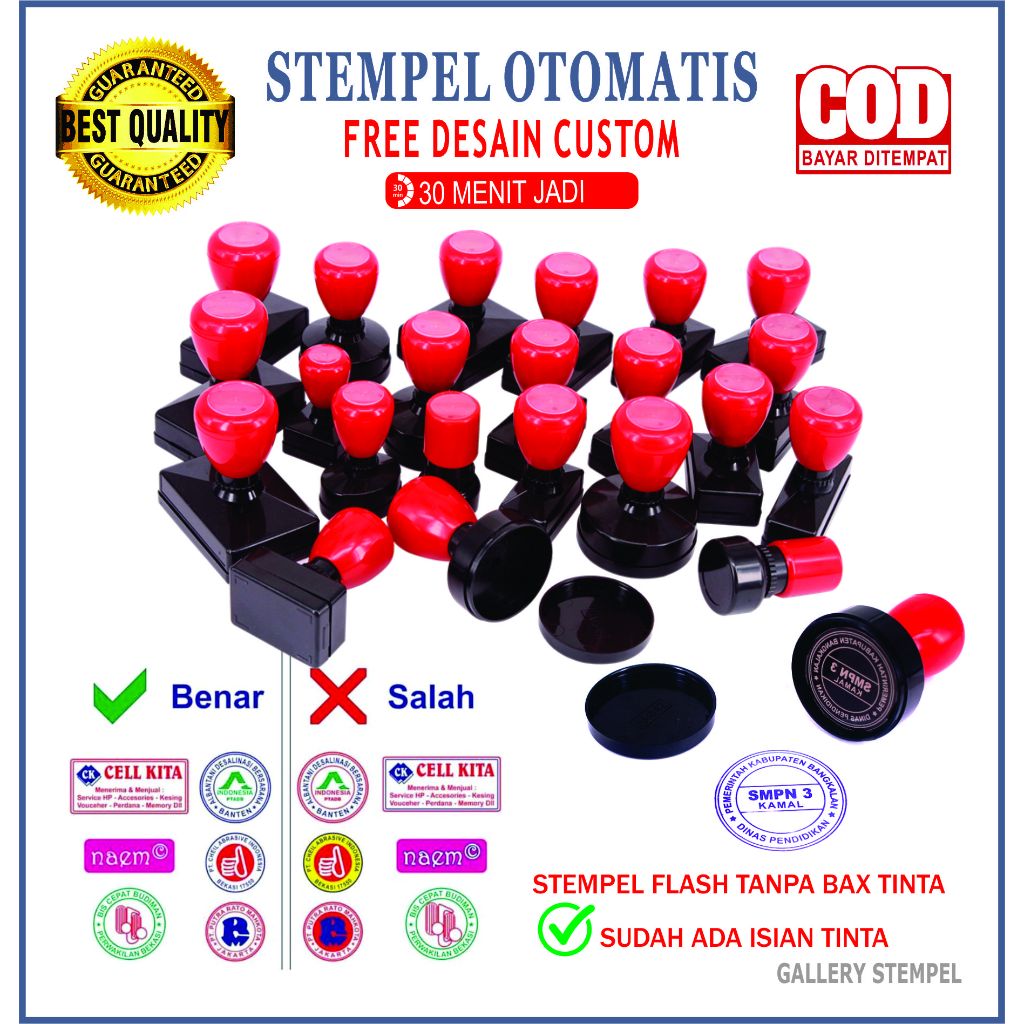 

Stempel Otomatis # Stempel Flash # Stempel Custom # Stempel Warna # Desain Custom Bebas
