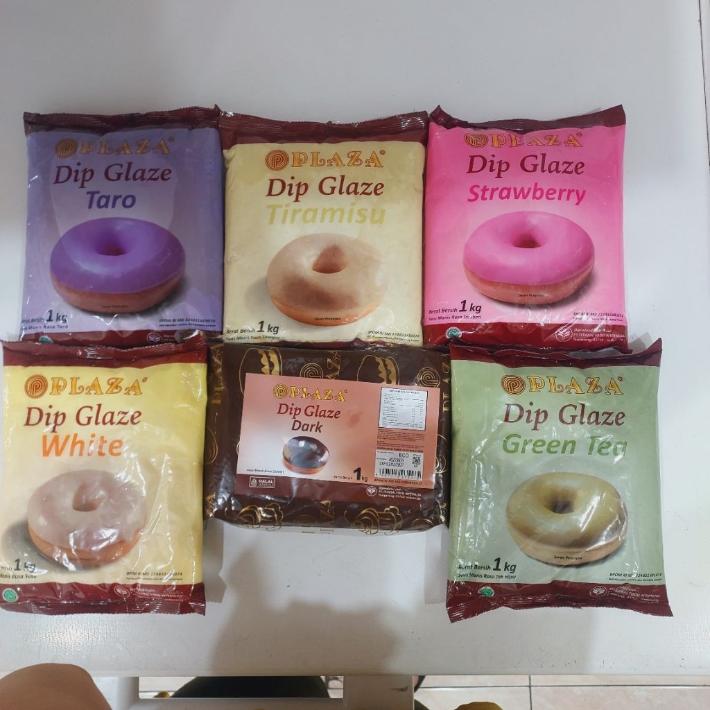 

PLAZA DIP GLAZE 1 KG / PLAZA GLAZE 1 KG