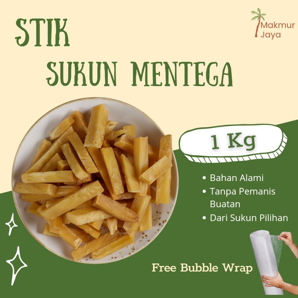 

1 Kg Stik Sukun Mentega Premium Murah