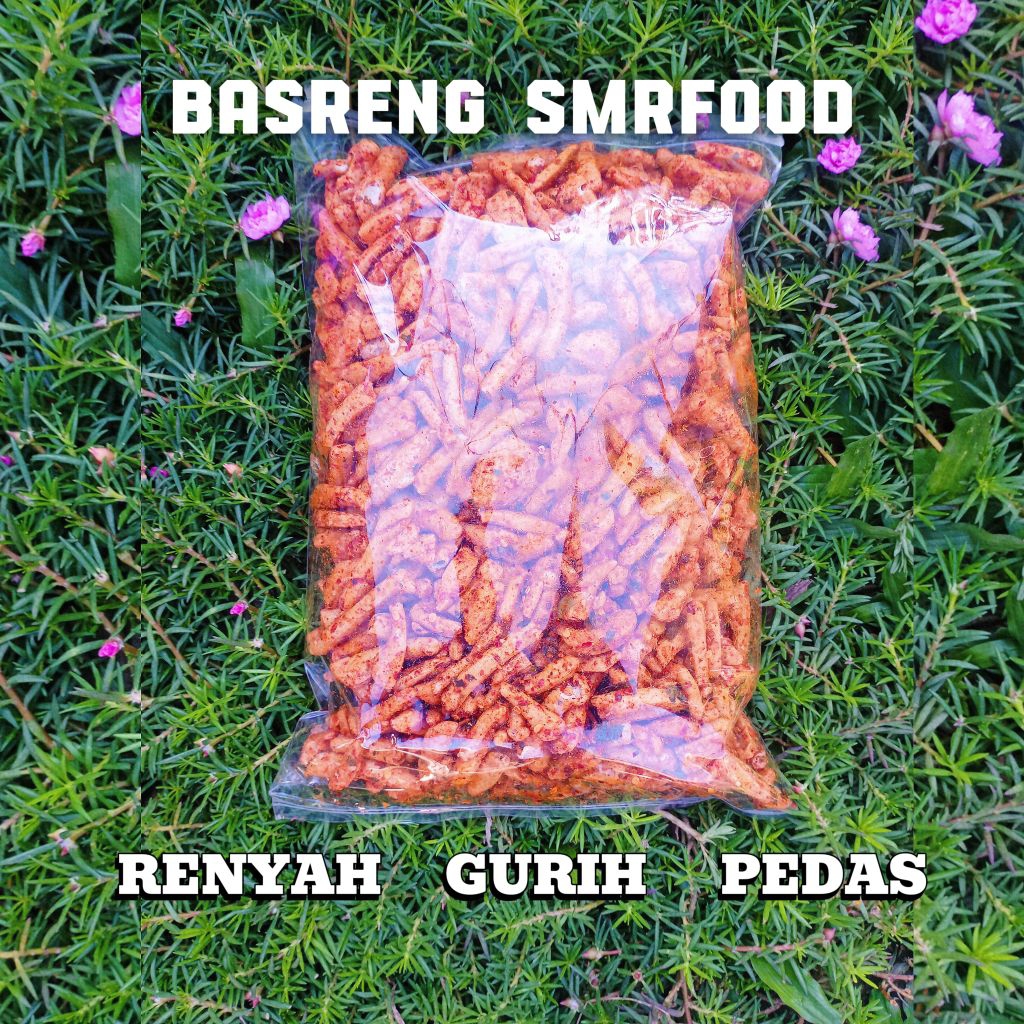 

Basreng Original Pedas Daun Jeruk 1KG - Cemilan Pedas Renyah Viral Kekinian