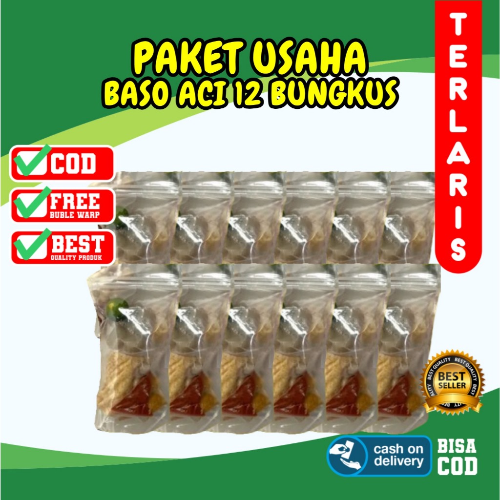 

Baso aci isi 12pcs / baso Aci isi 12pcs murah / baso Aci paket 12pcs murah