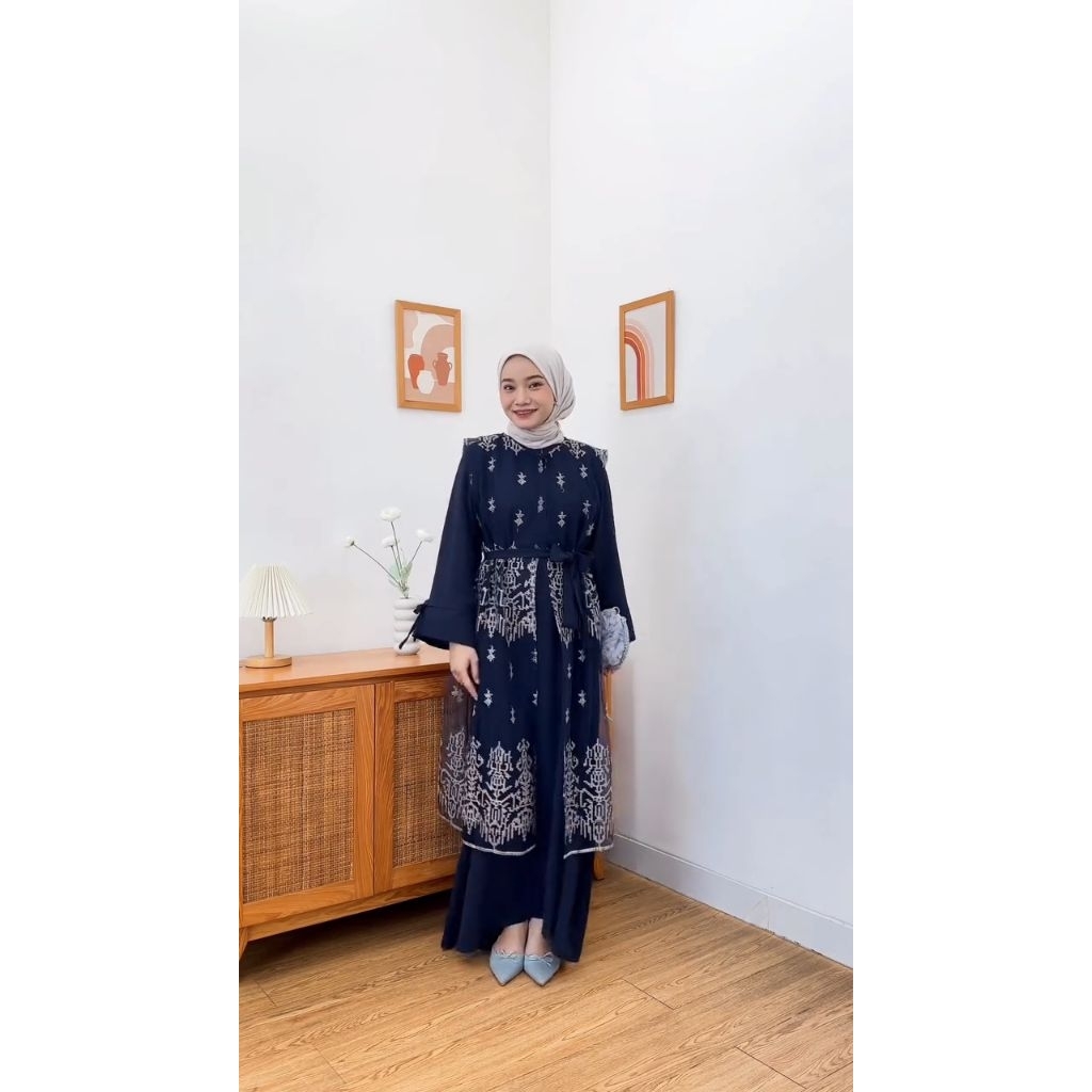 ADISTA DRESS SILK VELVET/ DRESS KONDANGAN / DRESS BRIDESMAID / DRESS PESTA / DRESS WISUDA / DRESS IN