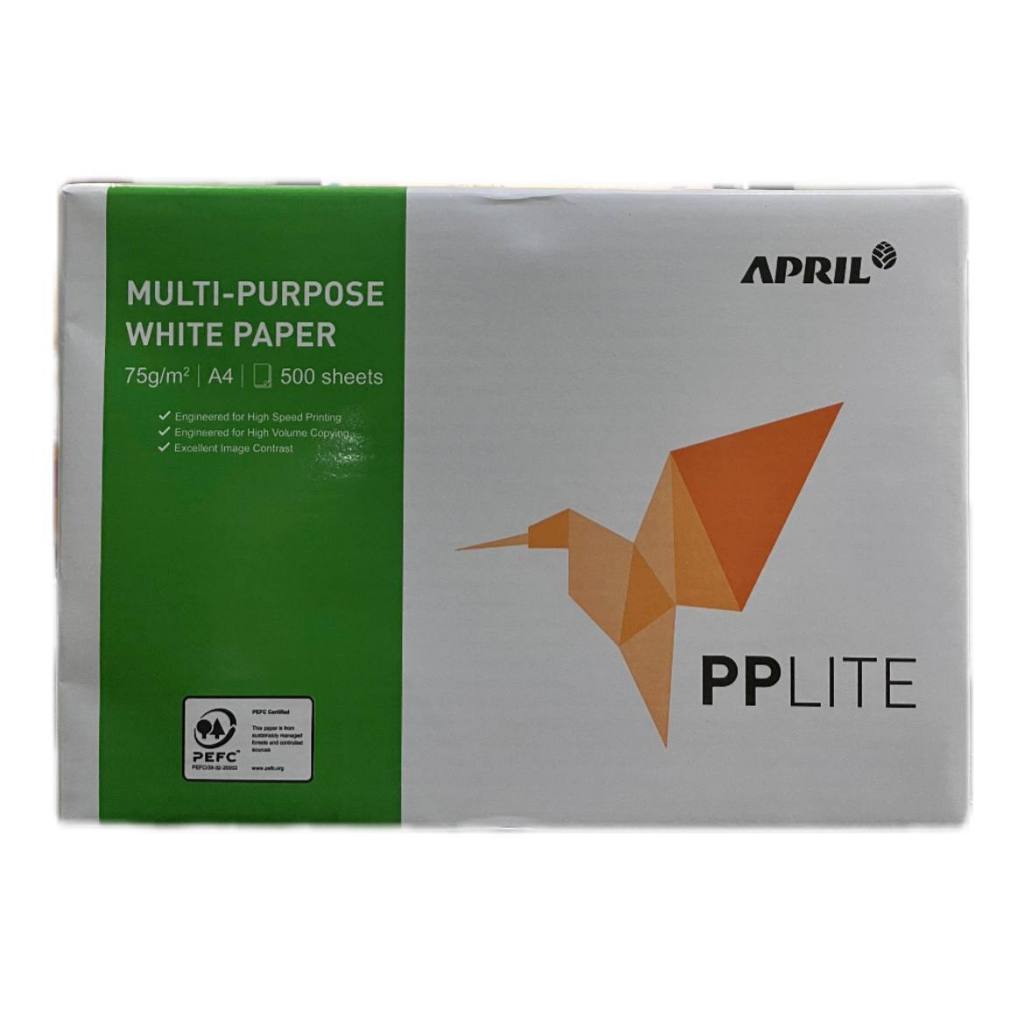 

PP Lite Kertas A4 75gr HVS 1 Rim 500 Lembar