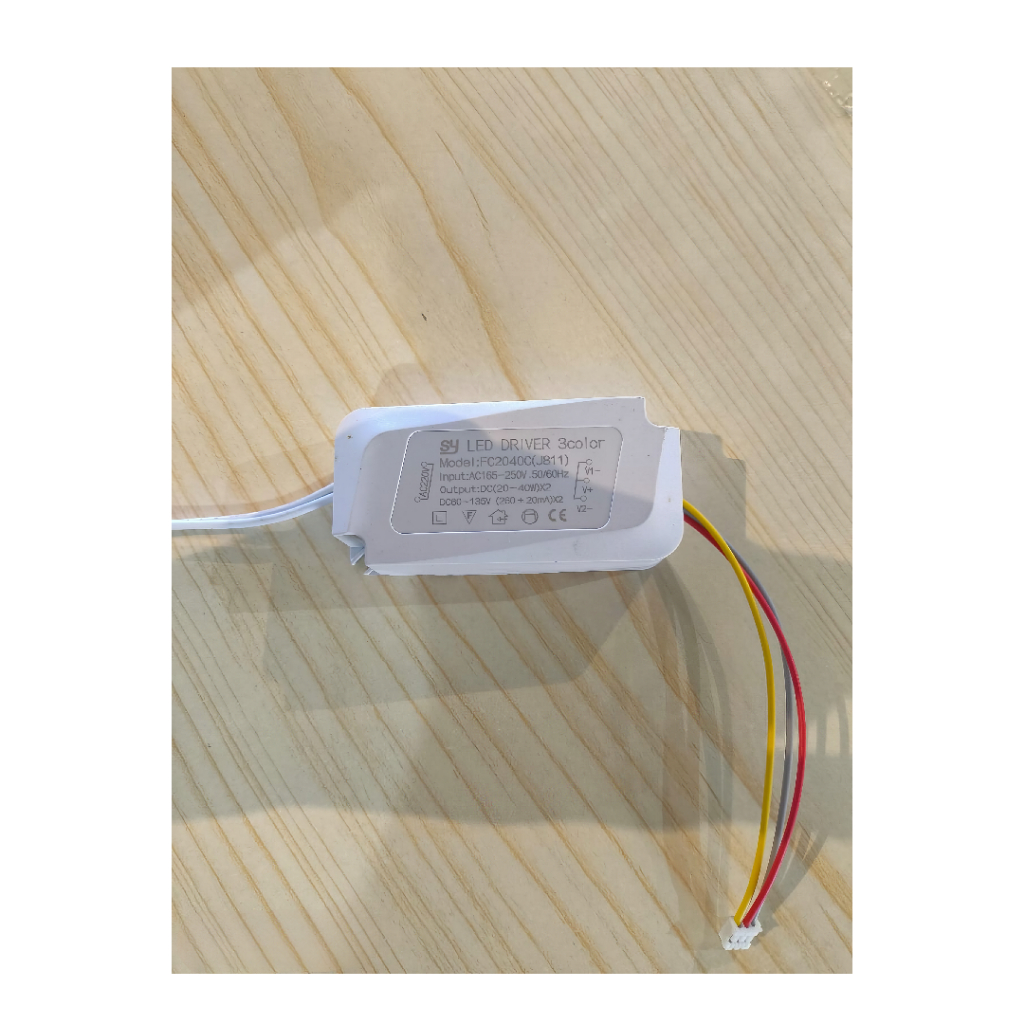 ADAPTOR BALAS LED DRIVER 3 WARNA LAMPU HIAS
