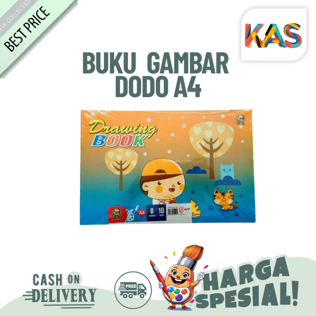 

Buku gambar Dodo A4 / Buku Gambar Dodo