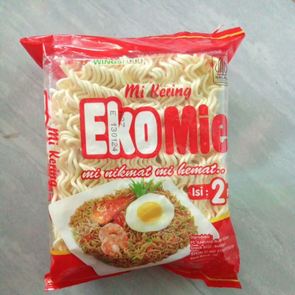 

mie kering isi 2 keping