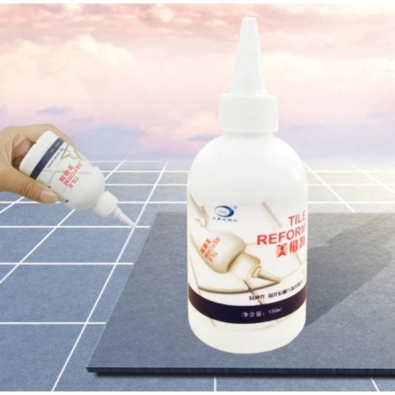 Cairan  Pengisi Celah  Ubin Tile Gap Refill Agent Sealer Repair Glue WHITE