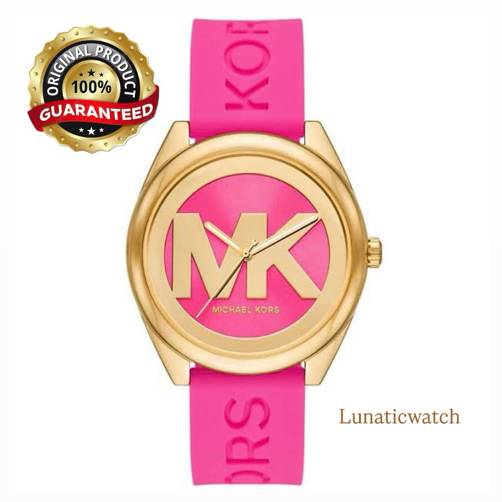 Jam Wanita ORIGINAL MICHAEL KORS MK 7349 STRAP RUBBER